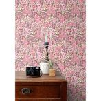 Esta behang vintage flowers/bloom/romantisch sfeervol, Huis en Inrichting, Stoffering | Behang, Verzenden, Minder dan 10 m²