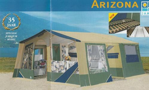 Zeer complete en ruime Jamet Arizona Vouwwagen, Caravans en Kamperen, Vouwwagens, Jamet, meer dan 6, Meerkleurig, Aanwezig, Ophalen