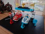 Lego Duplo Racing Cars 10947 - Compleet!, Kinderen en Baby's, Speelgoed | Duplo en Lego, Ophalen of Verzenden, Zo goed als nieuw