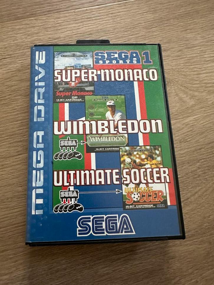 Sega Mega Drive - Sega Sports 1 (Compleet), Spelcomputers en Games, Games | Sega, Zo goed als nieuw, Mega Drive, Sport, 1 speler