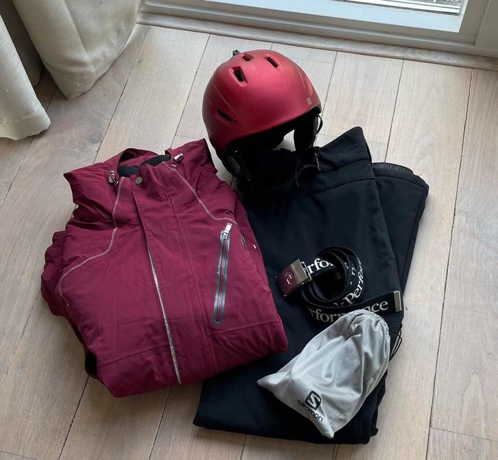 Peak Performance skijas en ski broek helm en goggle compleet, Kleding | Heren, Wintersportkleding, Gedragen, Jack, Maat 52/54 (L)