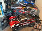 Traxxas Slash 4x4 Brushless - Mark Jenkins Editie, Overige merken, Gebruikt, Groter dan 1:32, Ophalen of Verzenden