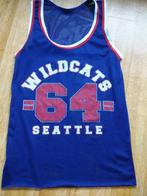 Mesh top Wildcats mt.M, Kleding | Dames, Tops, Maat 38/40 (M), Blauw, Ophalen of Verzenden, Zonder mouw