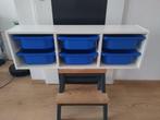Ikea Trofast wandopberger met bakjes, Gebruikt, Kast, 75 tot 100 cm, Minder dan 50 cm