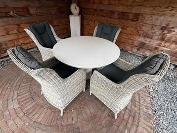 Tafel met 4 stoelen - Garden Impressions beschikbaar voor biedingen