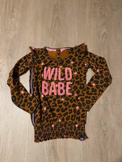 Z8 longsleeve meisje maat 128 / 134 Zgan style Lizy, Kinderen en Baby's, Kinderkleding | Maat 128, Zo goed als nieuw, Meisje, Shirt of Longsleeve