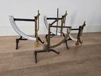 3x antieke weegschalen middel tot groot 3 met emaille €30, Antiek en Kunst, Ophalen of Verzenden