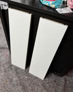 Ikea Besta 2x Witte Houten Plank ondiepe kast, Ophalen of Verzenden, Zo goed als nieuw