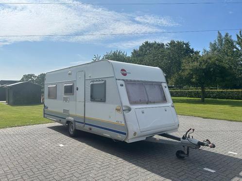 Caravan Bürstner Fun 480TK, Caravans en Kamperen, Caravans, Particulier, tot en met 6, 750 - 1000 kg, Overige, Bürstner, Dwarsbed