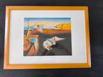 Dali Poster met Lijst, Antiek en Kunst, Ophalen