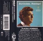 2x Cassettebandje Placido Domingo – Bravissimo, Domingo!, Cd's en Dvd's, Cassettebandjes, Ophalen of Verzenden, Zo goed als nieuw