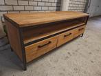 Romaro Rough Teak, Ophalen, INDUSTRIEEL TEAK, 150 tot 200 cm, Teakhout