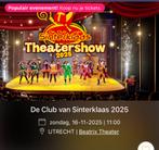 Kaartjes club van sinterklaas theatershow 2025, Tickets en Kaartjes, Evenementen en Festivals, Drie personen of meer