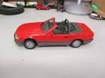Mercedes Benz 500 SL modelauto, Hobby en Vrije tijd, Modelauto's | 1:18, Ophalen, Zo goed als nieuw, Auto, Bburago