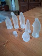 Glazen kerststal, Ophalen, Gebruikt