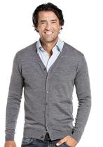 Joe Merino - vest - L - 'harvard grey' - als nieuw, Maat 52/54 (L), Joe Merino, Ophalen of Verzenden, Zo goed als nieuw
