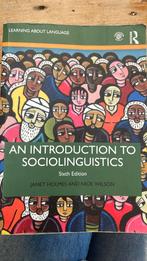 An introduction to sociolinguistics 6th ed. Holmes&Wilson, Ophalen of Verzenden, Beta, Zo goed als nieuw, HBO