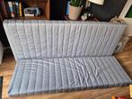 Ikea Beddinge Slaapbank - Grijs, Ophalen, Gebruikt, 140 cm, Twijfelaar