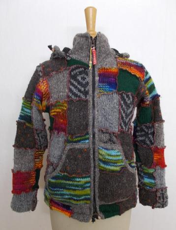 100% wollen windstopper vest met capuchon made in Nepal! S/M beschikbaar voor biedingen