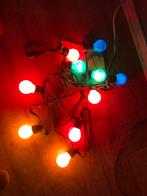Kleurrijke lichtslinger prikkabel met 10 lampen Caltec, Ophalen of Verzenden, Zo goed als nieuw, Kunststof, Minder dan 100 cm