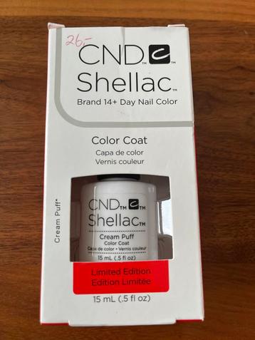 CND Shellac Cream Puff - Limited Edition beschikbaar voor biedingen