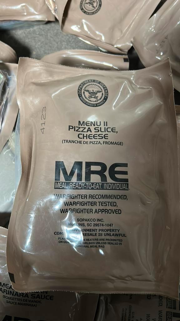 Amerikaanse MRE noodrantsoen, Verzamelen, Militaria | Algemeen, Landmacht, Amerika, Ophalen of Verzenden