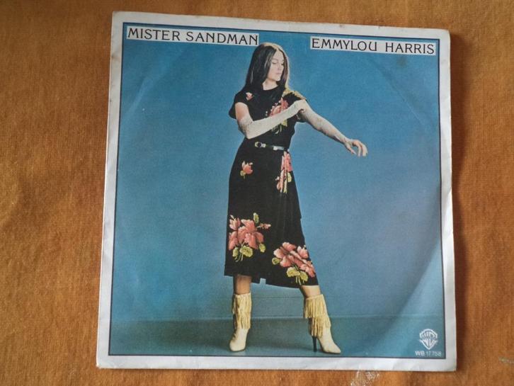 Emmylou Harris - Mister sandman  (7"), Cd's en Dvd's, Vinyl Singles, Gebruikt, Single, Pop, 7 inch, Ophalen of Verzenden