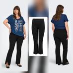 Zwarte flared broek Carmarcella Only Carmakoma Maat 54, Kleding | Dames, Grote Maten, O, O, Nieuw, Ophalen of Verzenden