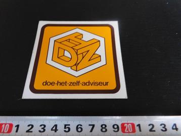 sticker DHZ Doe het zelf adviseur  beschikbaar voor biedingen