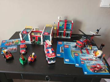 Lego City Brandweer 7208 60010 60000 60001 7241 beschikbaar voor biedingen