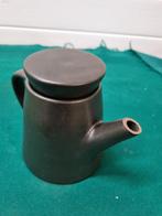 Theepot vintage aardewerk bruin, Huis en Inrichting, Keuken | Servies, Ophalen of Verzenden, 'T Olde Gre-j, Info@toldegrej.nl