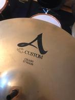 Zildjian A CUSTOM Cymbals vintage/pre-owned 8”-21”, Gebruikt, USA, Drums of Percussie, Ophalen of Verzenden