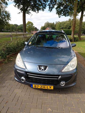 Peugeot 307 SW 2008 Grijs/blauw beschikbaar voor biedingen