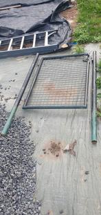 Metalen looppoort, Ophalen, Met poort, Gebruikt, Tuinhek