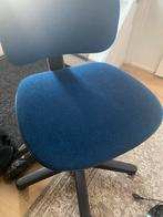 Blauwe Bureaustoel, Gebruikt, Blauw, Ophalen of Verzenden, Bureaustoel