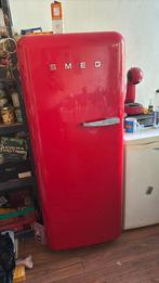Rode SMEG koelkast – retro model – klein prijsje!, Witgoed en Apparatuur, Koelkasten en IJskasten, Ophalen, Gebruikt, 200 liter of meer