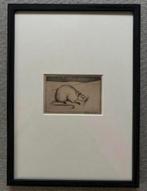 Jan Mankes 1889-1920 / Originele Heliogravure Muis 1923, Ophalen of Verzenden