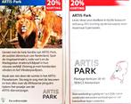 ARTIS-Park kortingsbon, Tickets en Kaartjes, Drie personen of meer, Kortingskaart