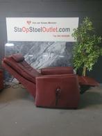 Sta op stoel Romeo Bordeauxrood Leder