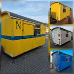 4 Mooie  schaftwagens/pipowagen/bouwkeet/tinyhouse, Doe-het-zelf en Verbouw, Bouwketen en Schaftketen, Ophalen, Gebruikt