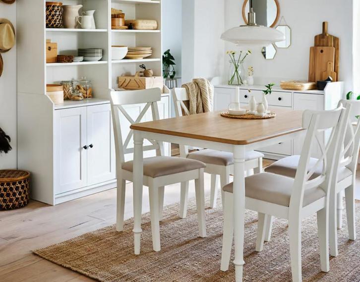 Eettafel IKEA - Danderyd, Huis en Inrichting, Tafels | Eettafels, Zo goed als nieuw, 50 tot 100 cm, Vier personen, Rechthoekig