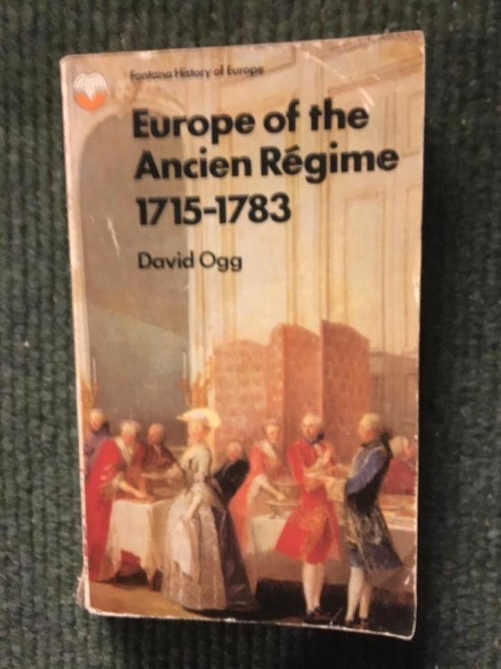 Europe of the Ancien Regime 1715-1783 ; door David Ogg, Boeken, Geschiedenis | Wereld, Gelezen, Europa, 17e en 18e eeuw, Ophalen of Verzenden