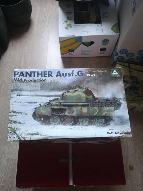 TAKOM Panther Ausf. G 1:35, Hobby en Vrije tijd, Modelbouw | Auto's en Voertuigen, Zo goed als nieuw, Tank, 1:32 tot 1:50, Overige merken