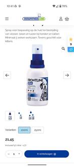 Frontline Spray hond/kat, Dieren en Toebehoren, Ophalen of Verzenden, Zo goed als nieuw