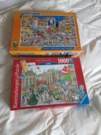 Twee legpuzzels: Van Gogh & Londen, Ophalen of Verzenden, 500 t/m 1500 stukjes, Zo goed als nieuw, Legpuzzel