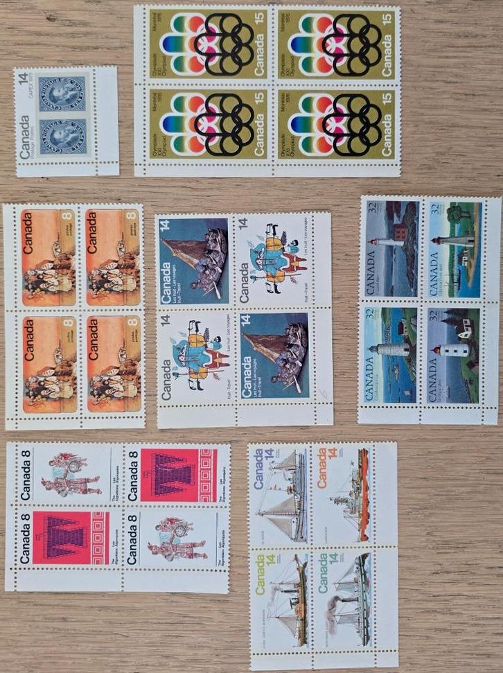 Canada Diverse postzegelsetje, Postzegels en Munten, Postzegels | Amerika, Postfris, Noord-Amerika, Verzenden