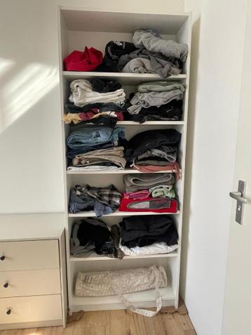 KALLAX kast (147x147), Boekenkast (80x28x202), Ladekast (3 l - afbeelding 7