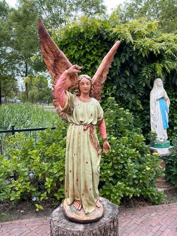 Antieke Franse Engel Kerkbeeld ❤️ Jaren '20/'30 beschikbaar voor biedingen
