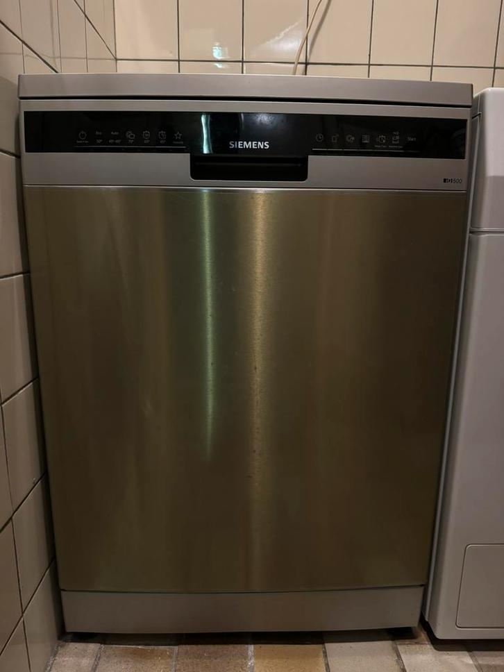 Siemens SN25ZI00CE vaatwasser iQ500, Witgoed en Apparatuur, Vaatwasmachines, Zo goed als nieuw, Vrijstaand, Minder dan 85 cm, 45 tot 60 cm