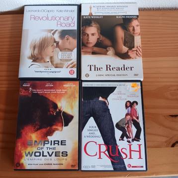 DVD's, vier stuks, uitstekende kwaliteit. beschikbaar voor biedingen